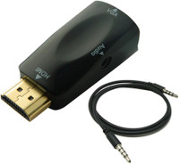 Iconnect-World HDMI To VGA Cable(Black)