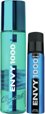 Envy Magic 135 ml Envy1000 Magic Crystal Deo 135 Ml & Dark Spray Nano 40 Ml Deodorant Spray - For Women(175 ml)