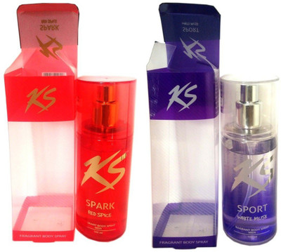 KamaSutra Spark Red Spice amp; Sport White Musk Deodorant 140ml each Body KamaSutra Spark Red Spice amp; Sport White Musk Deodorant 140ml each Body