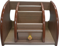 Jaycoknit Klassique 5 Compartments Wooden Letter Holder(Brown) RS.589.00