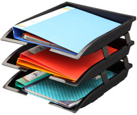 Solo 3 Compartments Tray(Black) RS.748.00