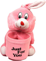 Glitz Baby GTPES001PNK 1 Compartments Soft Fur Pen Stand(Pink) RS.225.00