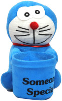 Glitz Baby GTPES001BLU 1 Compartments Soft Fur Pen Stand(Blue) RS.225.00