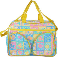 A Baby Multi Utility Nursery Messenger Diaper Bag(Yellow) RS.499.00