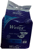 Wetex Adult Diapers Supreme - M(10 Pieces)