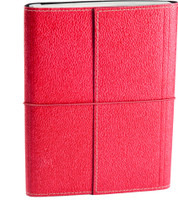 Eco-Leatherette A5 Journal(Handcrafted, Dark Pink) RS.330.00