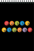 Nourish A5 Planner/Organizer(Daily Planner, Black) RS.299.00