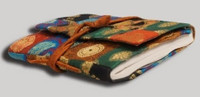 Indha Craft A6 Diary(Brocade Patchwork, Multicolor) RS.250.00