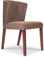Durian MINT Fabric Dining Chair(Set of 1, Finish Color - Brown)