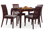 Durian ARABIAN/A /EMERALD/A Solid Wood Dining Set(Finish Color - Rosewood)