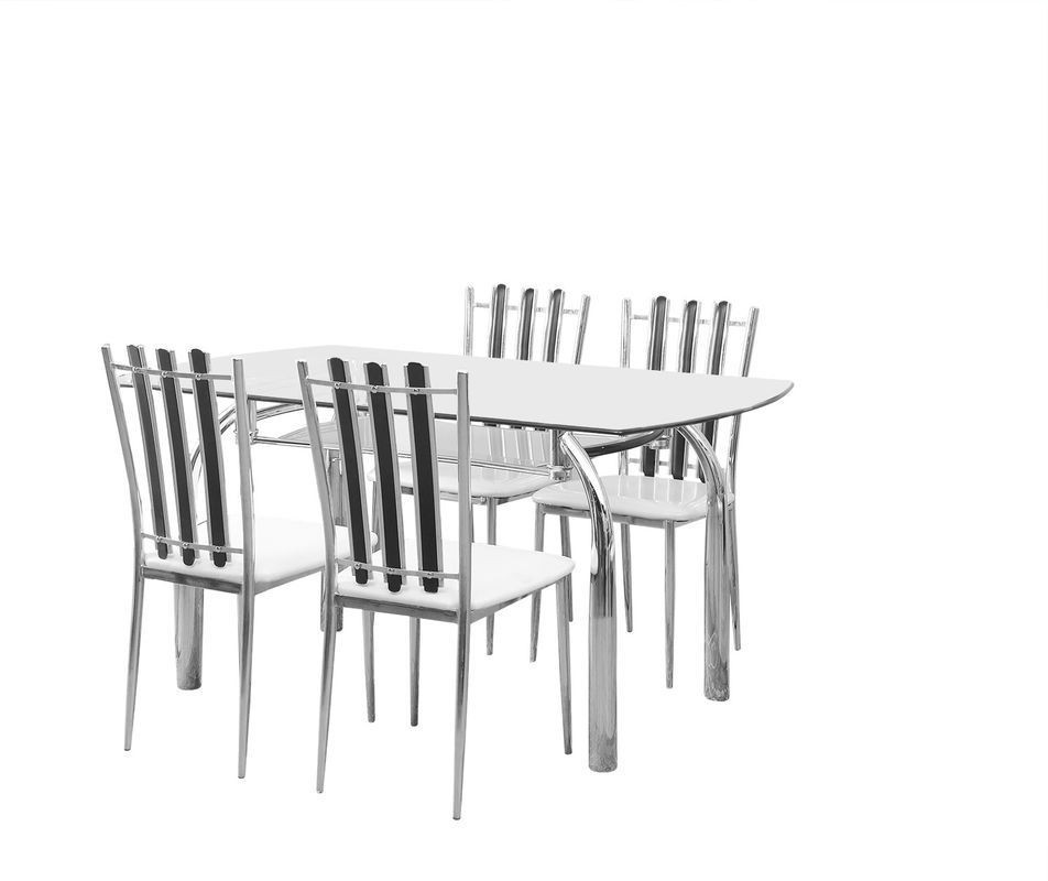 Nilkamal Chrysanta Metal Dining Set(Finish Color - Walnut)   Furniture  (Nilkamal)