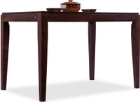 Durian Carribean/A Solid Wood 4 Seater Dining Table(Finish Color - Rosewood)