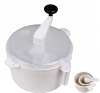 Peach Plastic Detachable Dough Maker(White) RS.249.00