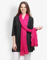 Javuli Cotton Solid Women's Dupatta