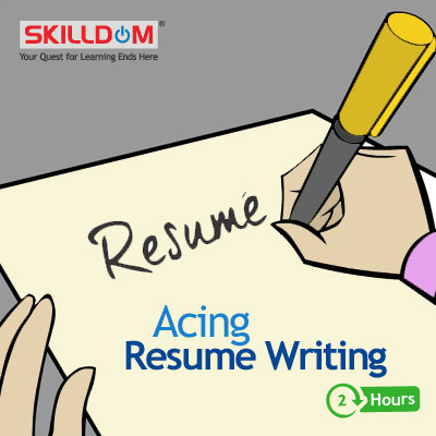 SKILLDOM Acing Resume Writing Certification Course(User ID-Password)