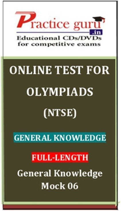 Practice Guru Olympiads (NTSE) Full-length - General Knowledge Mock 06 Online Test(Voucher)