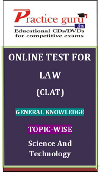 Practice Guru Law (CLAT) General Knowledge Topic-wise Science and Technology Online Test(Voucher)