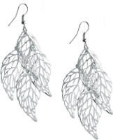 Being Women Elegant Silver Leaf Fashion Alloy Dangle Earring RS.242.00