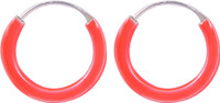 Abhooshan EH29 Sterling Silver Hoop Earring