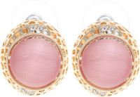Golden Peacock Earrings