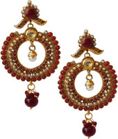 Rich Lady Alloy Dangle Earring