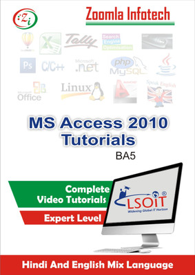LSOIT Learn MS Access 2010 Video Tutorials in Hindi, Total 96 Lectures and Total Duration 8 Hours