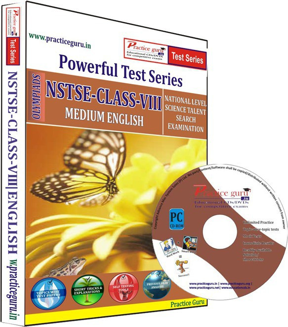 Practice Guru NSTSE Class 8 Test Series(CD)