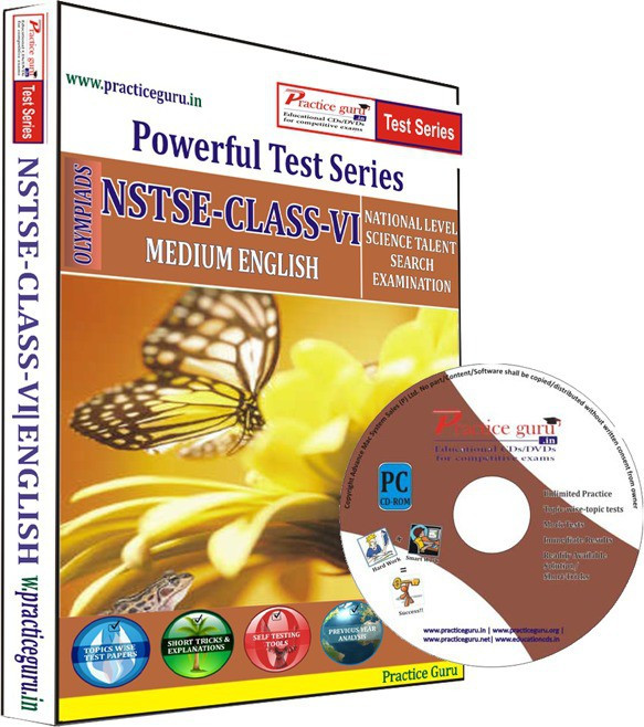 Practice Guru NSTSE Class 6 Test Series(CD)