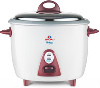 Bajaj Majesty New RCX 3 Electric Rice Cooker(1.5 L, White)