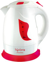 Lifelong Electric Kettle2 TeaTime 1 L(1 L, White, Red)