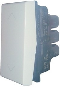 Legrand Legrand Myrius 673001 6A 2Way White Switch 6 Two Way Electrical Switch(Pack of 1 Number of Switches - 1) Flipkart