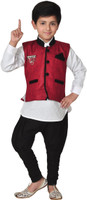 Kabeer Boys Shirt, Waistcoat and Pant Set RS.700.00