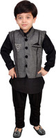 Kabeer Boys Shirt, Waistcoat and Pant Set RS.750.00