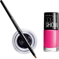 Maybelline Lasting Drama Gel Eye Liner - 1 with Offer 2.5 g(Black - 01) RS.599.00