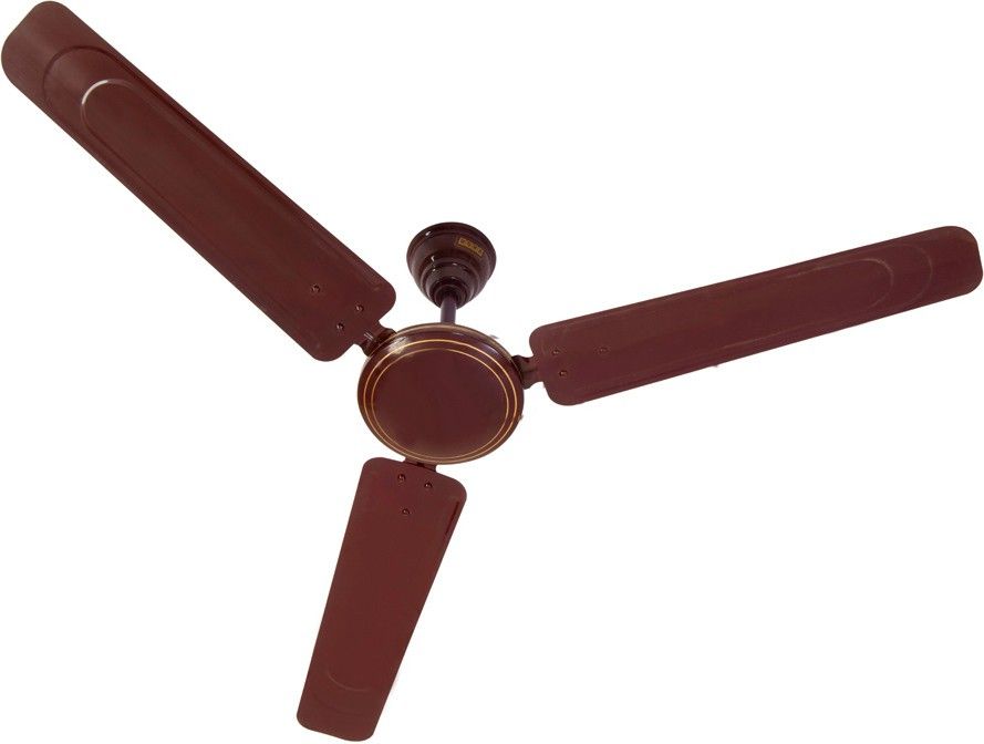 Usha New Zen Brown 1200mm 3 Blade Ceiling Fan Brown Brown