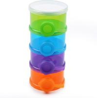 Kandy Floss milk powder container - plastic(Multicolor)