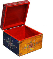 Shreeng Embossed wooden box(Pack of 1)