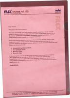 Solo Clear Holder(Set Of 30, Transparent Pink) RS.384.00