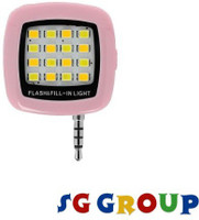 Sg Group 16 LED Mobile Selfie X200 Flash(Pink) RS.198.00