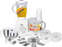 Inalsa Wonder Maxie Plus V2 700 W Food Processor(White)