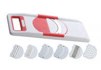 Nestwell Stainless Steel Potato, Banana Grater and Slicer(White, Pack of 7) RS.169.00