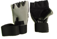 Manthan Weight Lifting Gloves Men Gym(Grey)