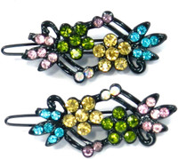 SPM Pair Of Elegant New Hairclips38 Hair Clip(Multicolor)