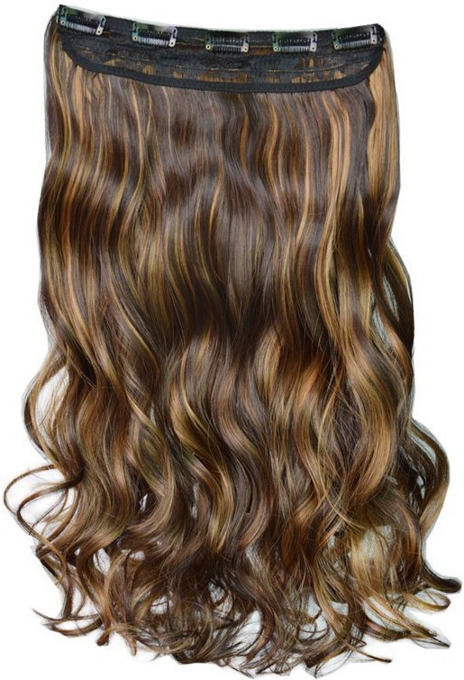 Kabello Made easy Dark brown Highlighting Hair Extension
