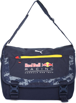 red puma messenger bag