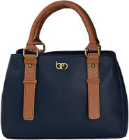 Bagsy Malone Hand-held Bag(Blue, Brown) RS.1099.00