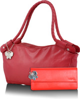 BUTTERFLIES Hand-held Bag(Red) RS.1549.00