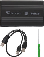 Technotech Hdd 2.5 Inch Internal Hard Drive Enclosure(For Sata, Black)