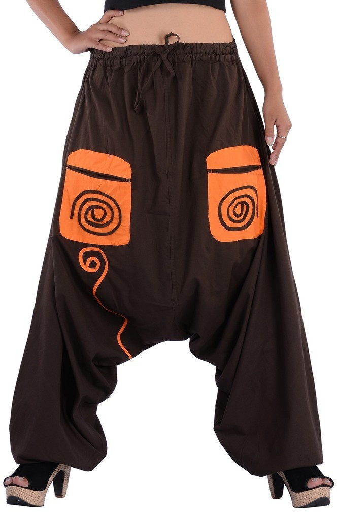 Indi Bargain Geometric Print Cotton Womens Harem Pants