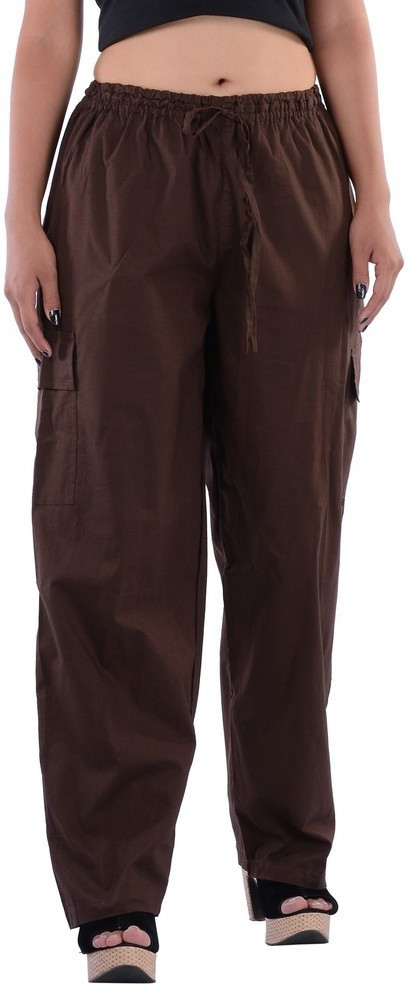 Indi Bargain Solid Cotton Womens Harem Pants